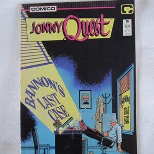 1987 Comico Comic Book: Jonny Quest #18